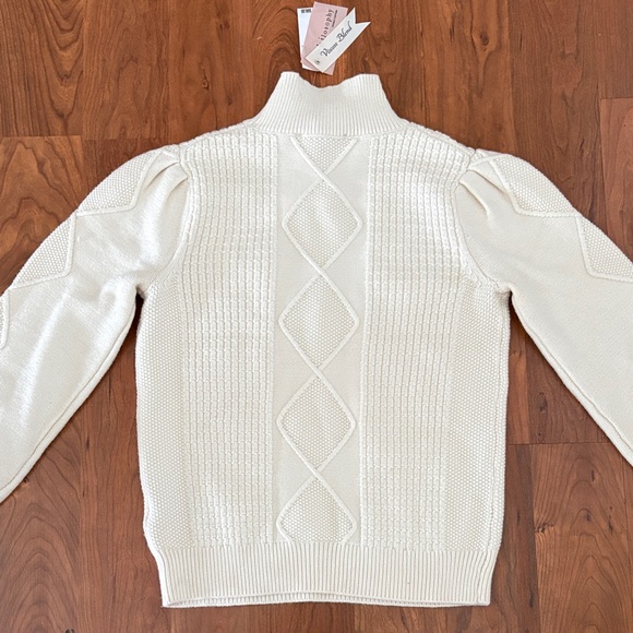 Philosophy Cream Sweater - Picture 10 of 10